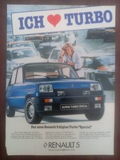 Renault alpine turbo gebraucht kaufen  Münster