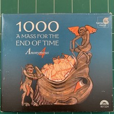 Rare- 1000-A Mass for the End of Time by Anonymous 4 (CD, 2000) & Booklet comprar usado  Enviando para Brazil