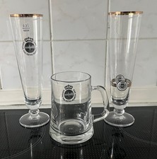 Warsteiner biergläser 3 gebraucht kaufen  Bergen