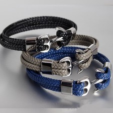 Bracciale ancora uomo usato  Napoli
