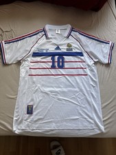 Zidane trikot 1998 gebraucht kaufen  Berlin