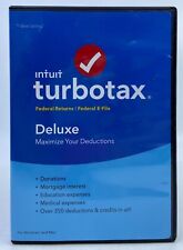 Intuit turbotax deluxe for sale  Manchester