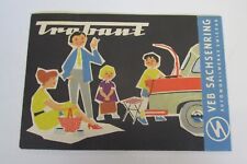 Trabant 500 prospekt gebraucht kaufen  Halle