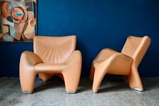 Paire fauteuils cuir d'occasion  Colmar