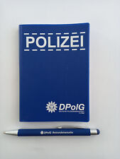 Notizbuch polizei kugelschreib gebraucht kaufen  Deutschland