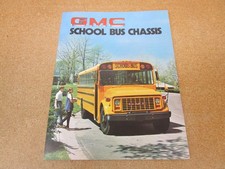 1976 GMC caminhão ônibus escolar SE-6200 folheto de vendas FOLHA ÚNICA ORIGINAL comprar usado  Enviando para Brazil