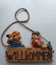 Türschild willkommen gebraucht kaufen  Schönebeck-Umland