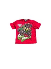 Usado, Camisa Monster Jam Truck vermelha tamanho pequeno masculina comprar usado  Enviando para Brazil