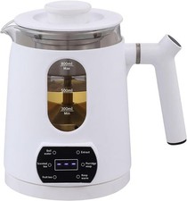 Chaleira elétrica, chaleira elétrica de vidro predefinido de controle de temperatura, 0,8 Li... comprar usado  Enviando para Brazil