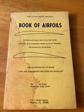 Book of Airfoils by Ed Dolby Free Flight Model Aircraft comprar usado  Enviando para Brazil