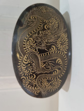 Faux tortoiseshell oval for sale  LONDON