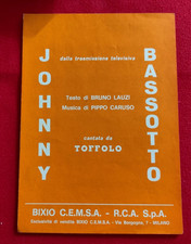 Spartito musicale johnny usato  Roma