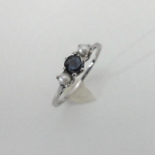 Saphir perlen ring gebraucht kaufen  Pforzheim