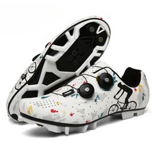 Sapatos de ciclismo MTB respiráveis da moda ao ar livre autobloqueio tênis de bicicleta de estrada comprar usado  Enviando para Brazil