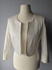Damen kurzblazer weiß gebraucht kaufen  Kelkheim