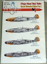 Eaglecals decals messerschmitt for sale  BIRMINGHAM