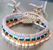 Multicolored handmade macrame for sale  COLCHESTER