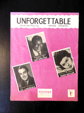 Unforgettable notenblatt klavi gebraucht kaufen  Offenbach am Main