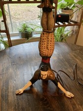 Lâmpada de acrobata chinesa vintage resina absolutamente horrivelmente interessante  comprar usado Lâmpada de acrobata chinesa vintage resina absolutamente horrivelmente interessante  comprar usado  Enviando para Brazil