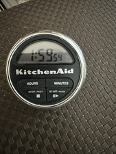 Usado, Temporizador de cozinha digital KitchenAid fácil de ler Cooks Series preto/cromo comprar usado  Enviando para Brazil
