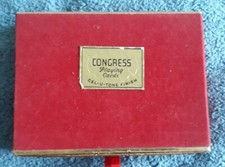 Vintage congress playing for sale  Webster