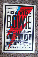 Pôster turnê concerto David Bowie 1973 Hammersmith Odeon comprar usado  Enviando para Brazil