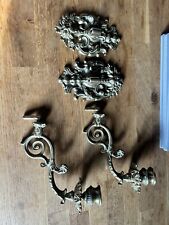 Antique pair brass for sale  NORTHAMPTON