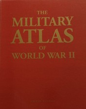 Military Atlas of World War II by Bishop, Chris Hardback Book The Cheap Fast, używany na sprzedaż  Wysyłka do Poland