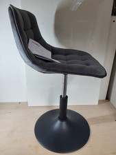 Grey velvet swivel for sale  CHELMSFORD