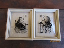 Vintage pair framed for sale  Florence