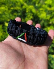 Bracciale paracord protezione usato  Veroli