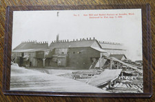 Vtg rppc saw for sale  Bear Lake
