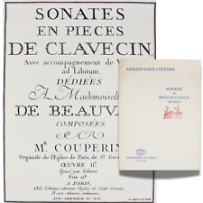 Harpsichord couperin sonates d'occasion  Expédié en Belgium
