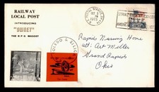 DR WHO 1973 RAILWAY LOCAL POST TOLEDO & SÍLICA RPO OWNEY w19333, usado comprar usado DR WHO 1973 RAILWAY LOCAL POST TOLEDO & SÍLICA RPO OWNEY w19333, usado comprar usado  Enviando para Brazil