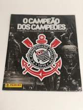 Panini Corinthians Álbum Histórico 100º Ano Conjunto Completo + Álbum de Capa Dura Vazio comprar usado  Brasil 