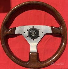 Volante momo legno usato  Parma