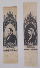 Pair silk bookmarks for sale  BURY ST. EDMUNDS
