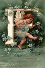 Angelo angel alfabeto usato  Stella