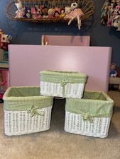 Pottery barn baskets for sale  Burlington