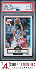 Usado, 1990 Fleer #102 Rony Seikaly Heat Error Ron On Front PSA 10 comprar usado  Enviando para Brazil