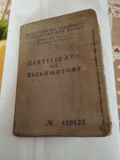 Libretto piaggio ciao usato  San Cipriano Po