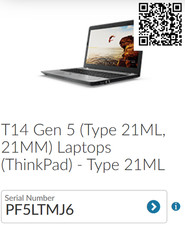 NOVO! Notebook Lenovo ThinkPad T14 Gen 5 14" / 1 TB / 32 GB / Intel Ultra 7 / WNTY comprar usado  Enviando para Brazil