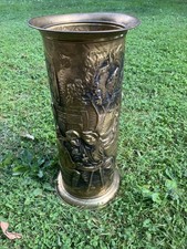 Vintage repoussé brass for sale  Newark