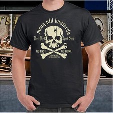 CAMISETA MASCULINA VELHA BASTARDOS HOT RODS ROUPA 100% ALGODÃO RAT ROD TSHIRT comprar usado  Enviando para Brazil
