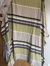 Charleston eyelet curtains for sale  LONDON