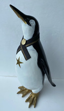 Large penguin figurine for sale  DEESIDE