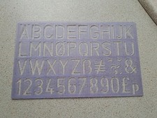 Alphabet numbers symbols for sale  BROADSTAIRS