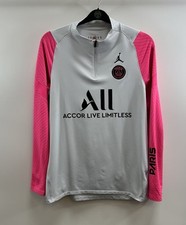 Blusa de futebol Paris Saint Germain x Air Jordan 1/4 com zíper broca 2020/21 (L) Nike H46 comprar usado  Enviando para Brazil