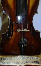 Usado, LINDO VIOLINO ROTULADO DAVID TECCHLER - (Nº. 121) comprar usado  Enviando para Brazil