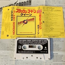 QUEEN Flash Gordon JAPAN CASSETTE TAPE PKF-5177E w/PS (flap intact) + Insert  comprar usado  Enviando para Brazil